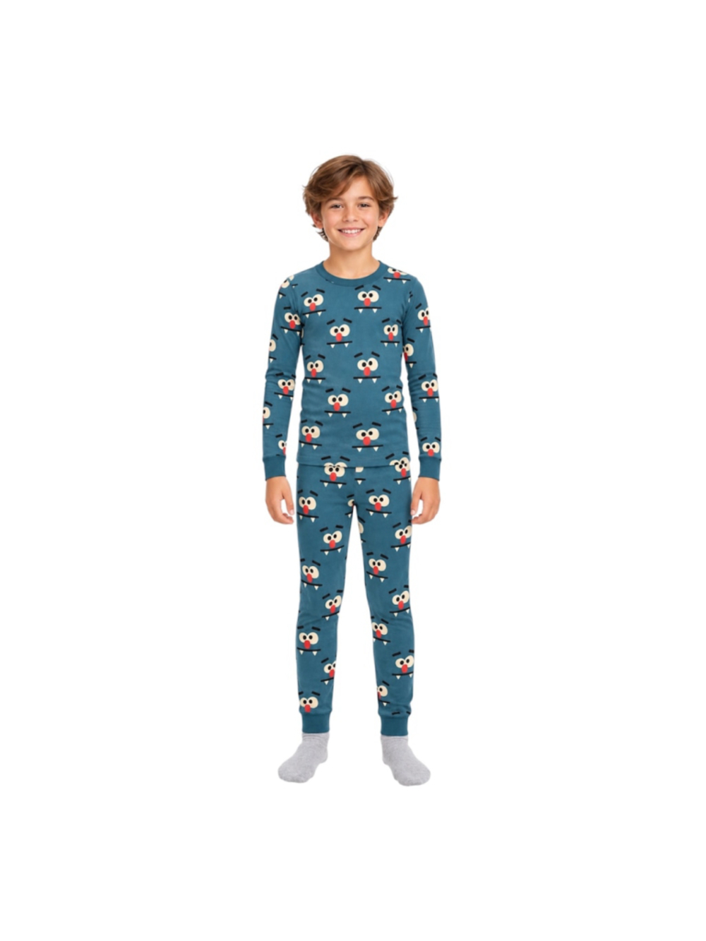 Hanna Andersson Monster Mash Halloween Pajamas Kids 140 US 10 Organic Cotton